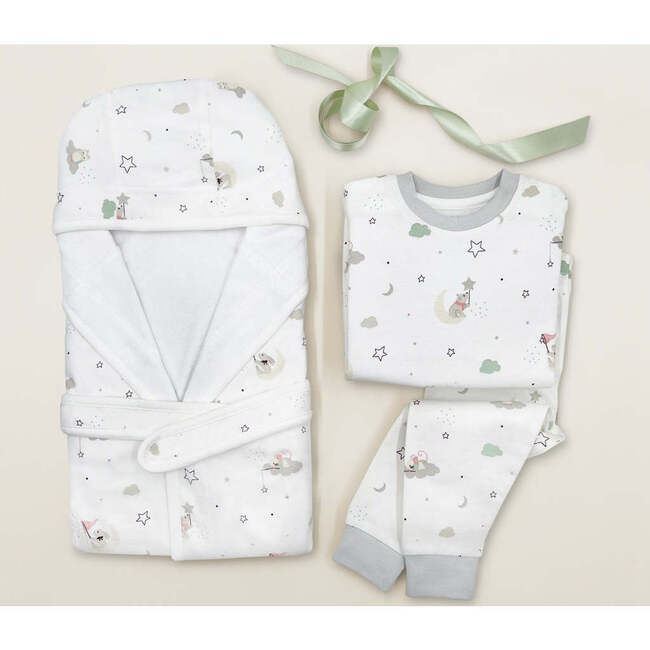 Personalized Berkeley's Little Love Snuggle Hamper, Neutral - Mixed Apparel Set - 3