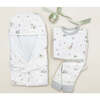 Personalized Berkeley's Little Love Snuggle Hamper, Neutral - Mixed Apparel Set - 3