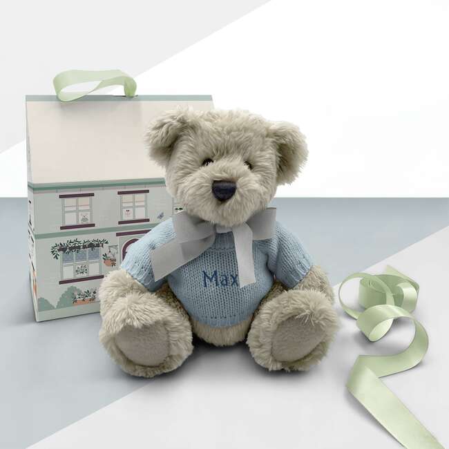 Personalized Berkeley Bear, Blue - Plush - 2