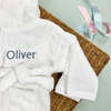 Personalized Bathrobe, Blue - Robes - 3