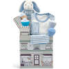 Baby Boy Sweet Treats Hamper, Blue - Mixed Apparel Set - 1 - thumbnail