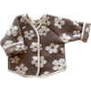 Teddy Jacket, Floral Beige - Jackets - 2