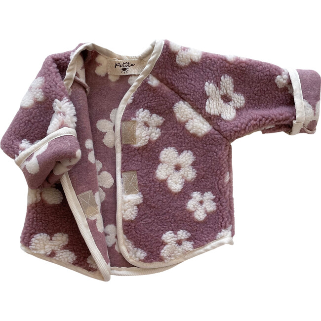 Teddy Jacket, Floral Rose - Jackets - 2