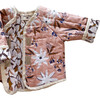 Quilted Jacket, Floral Rose - Jackets - 2