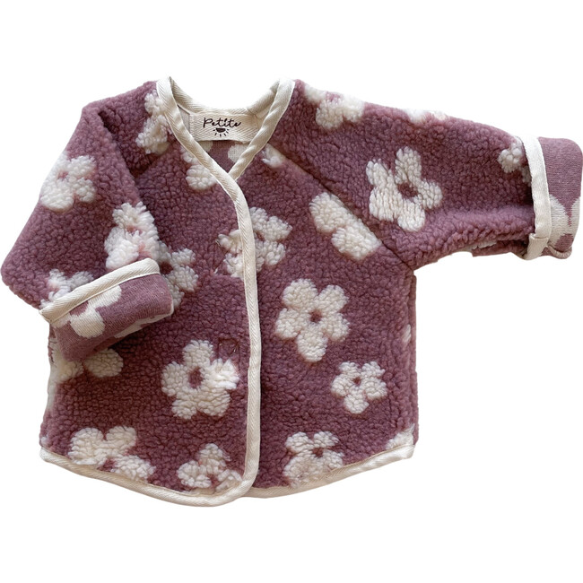 Teddy Jacket, Floral Rose - Jackets - 3