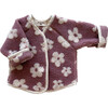 Teddy Jacket, Floral Rose - Jackets - 3