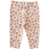 Baby Leggings, Floral Pumpkins - Leggings - 2