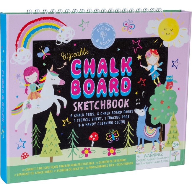 Rainbow Fairy Chalkboard Sketchbook