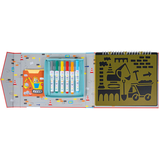 Construction Chalkboard Sketchbook - Activities - 3