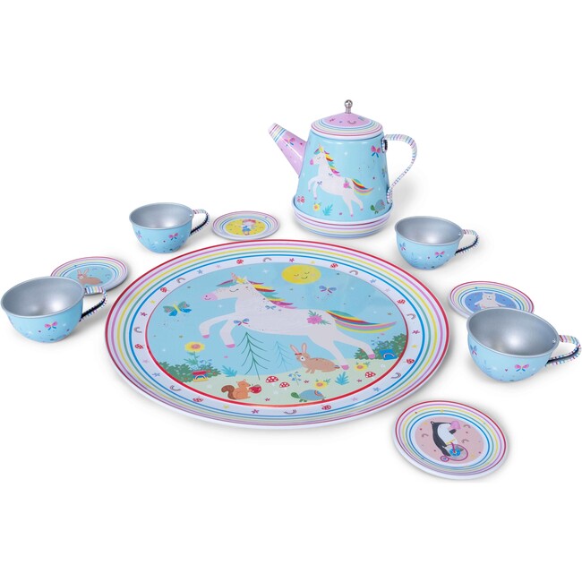 Rainbow Fairy 11pc Musical Tea Set - Play Food - 4