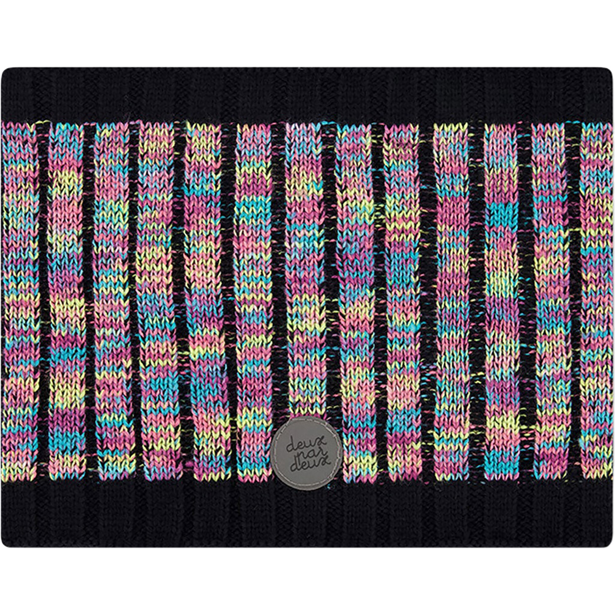 Winter Knit Neckwarmer, Multicolors - Scarves - 1