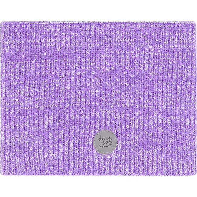 Knit Neckwarmer, Lilac