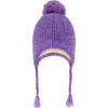 Peruvian Knit Ha, Lilac - Hats - 1 - thumbnail