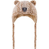 Baby Sherpa Hat, Champagne White - Hats - 1 - thumbnail