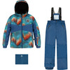 2-Piece Snowsuit, Navy - Snowsuits - 1 - thumbnail