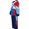 Swirliana Regular Hooded Puffer Suit, Navy - Snowsuits - 3
