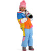 Swirliana Regular Hooded Puffer Suit, White - Snowsuits - 4
