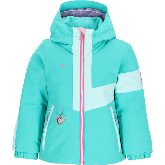 Livia Regular Hooded Jacket, Off Tropic - Parkas - 1