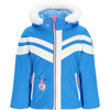 Cara Mia Regular Faux Fur Hooded Jacket, Winter Sky - Parkas - 1 - thumbnail