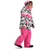 Cara Mia Regular Hooded Print Jacket, Block Party - Parkas - 4