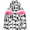 Cara Mia Regular Hooded Print Jacket, Block Party - Parkas - 5