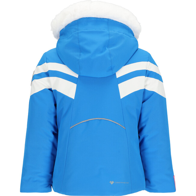Cara Mia Regular Faux Fur Hooded Jacket, Winter Sky - Parkas - 5