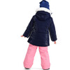 Roselet Regular Faux Fur Hooded Jacket, Navy - Parkas - 6