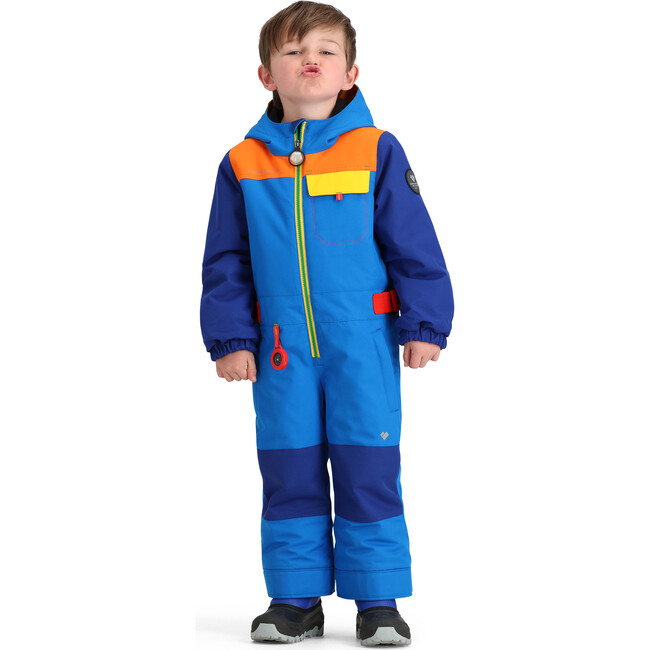 Quinn Regular One-Piece Suit, Cosmic Blue - Overalls - 2