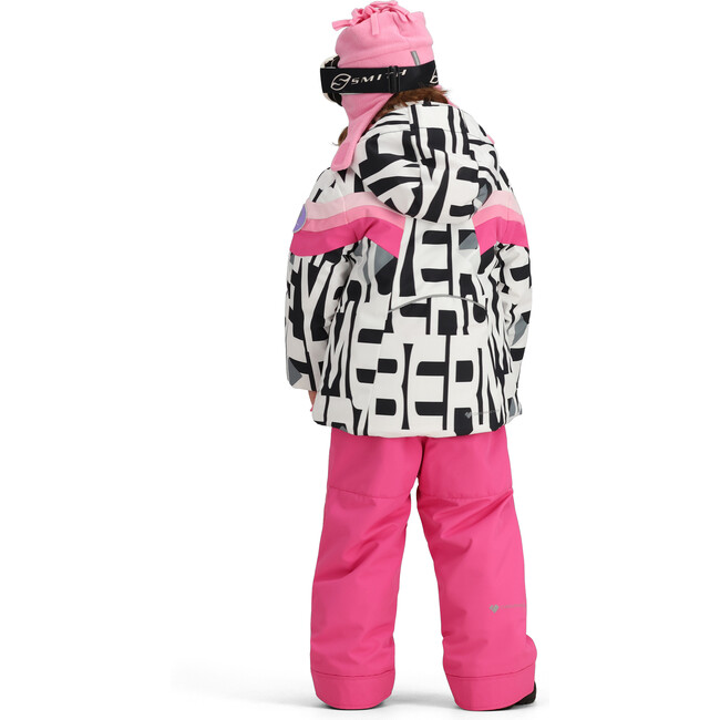 Cara Mia Regular Hooded Print Jacket, Block Party - Parkas - 6