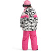 Cara Mia Regular Hooded Print Jacket, Block Party - Parkas - 6