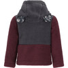 River Sherpa Regular Hooded Jacket, Basalt - Fleece & Sherpa Jackets - 3