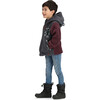 River Sherpa Regular Hooded Jacket, Basalt - Fleece & Sherpa Jackets - 4