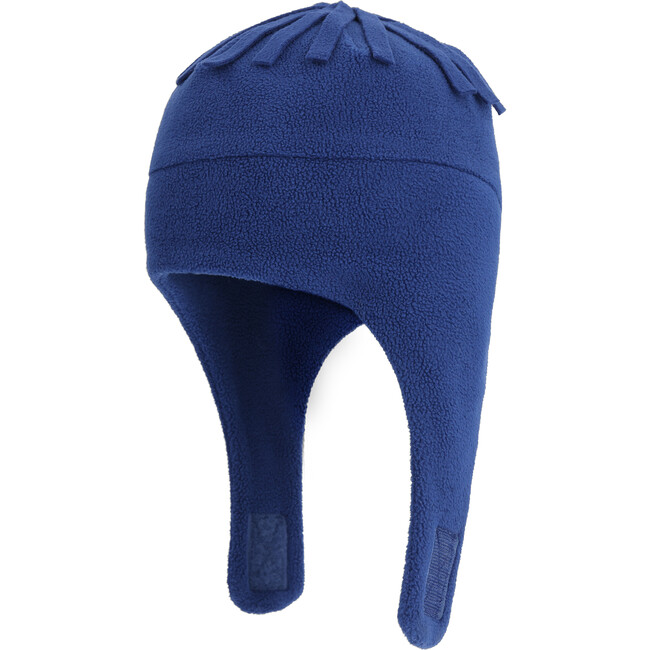Orbit Fleece Hat With Tassel, Navy