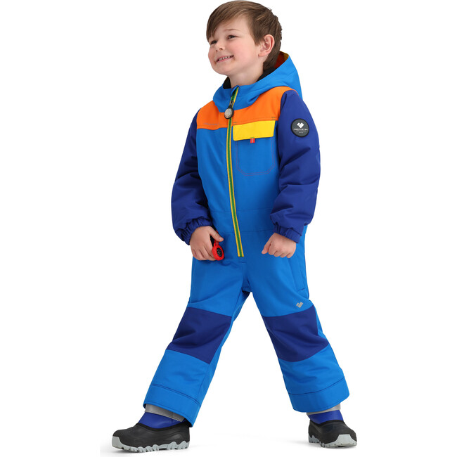 Quinn Regular One-Piece Suit, Cosmic Blue - Overalls - 4