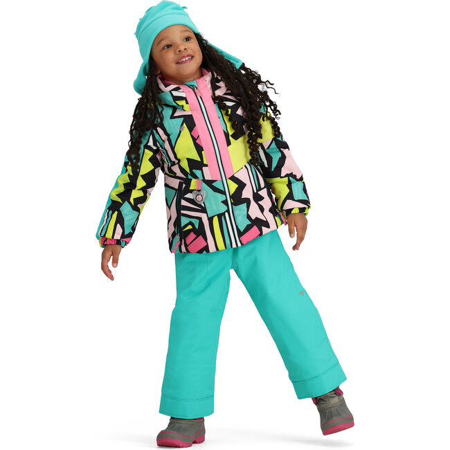 Livia Regular Print Hooded Jacket, School's Out - Parkas - 2