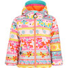 Ashor Regular Floral Print Jacket, Daisy Dreams - Parkas - 1 - thumbnail
