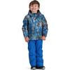 Ashor Regular Print Jacket, Funky Ferns - Parkas - 2