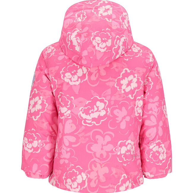Ashor Regular Print Jacket, Peony Puffs - Parkas - 5