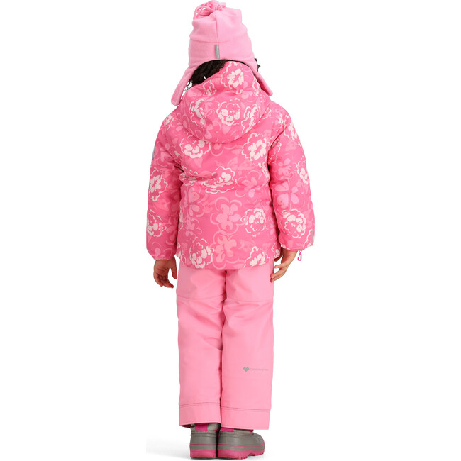 Ashor Regular Print Jacket, Peony Puffs - Parkas - 6