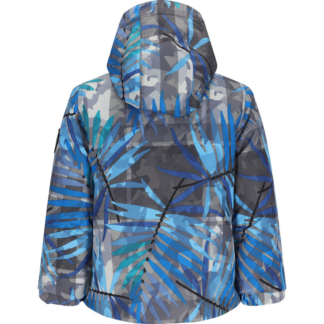 Ashor Regular Print Jacket, Funky Ferns - Parkas - 5