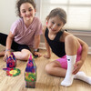 Crayola Tie-Dye Magnetic Tiles 40 Piece Set - Magnetic Tiles - 7