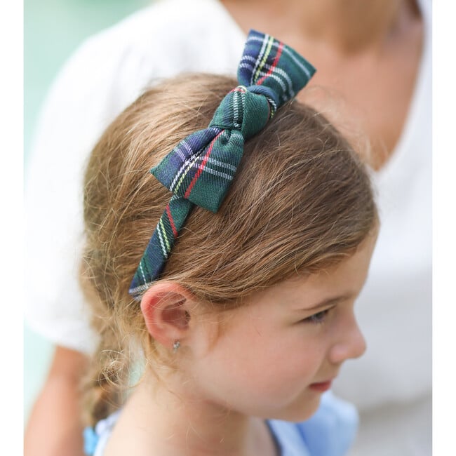 Bow Headband, Tilly Tartan Plaid - Hair Accessories - 2