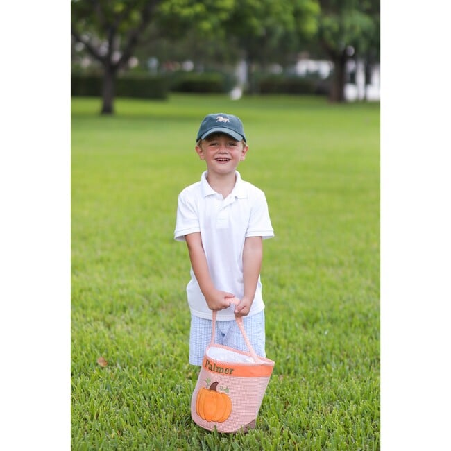 Horse Baseball Hat, Hunter Green - Hats - 4