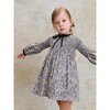 Raya Smock Floral Dresss, Blue - Dresses - 2