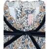 Raya Smock Floral Dresss, Blue - Dresses - 3