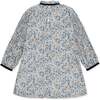 Raya Smock Floral Dresss, Blue - Dresses - 4