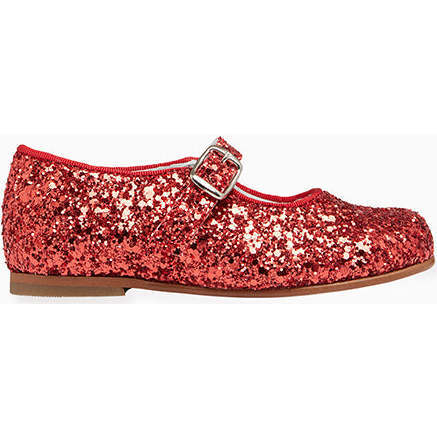 Red glitter mary jane shoes online