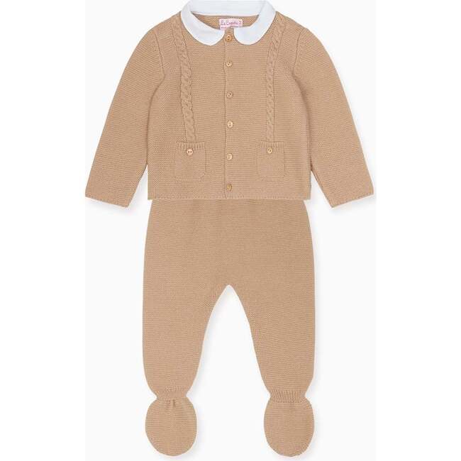 Arlo Merino Baby Gift Box Set, Camel - Mixed Gift Sets - 3