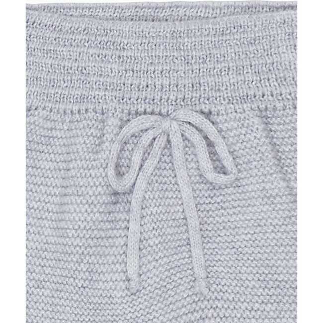 Baby Augusto Merino Trousers, Grey Melange - Pants - 3