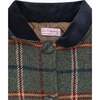 Alicia Girl Wool Coat, Olive Check - Coats - 3